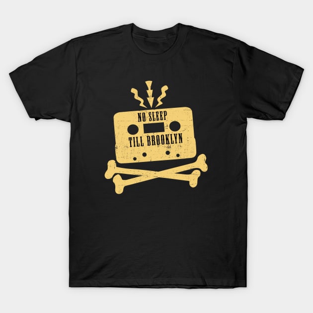 no sleep brooklyn T-Shirt by Primitive Podcast